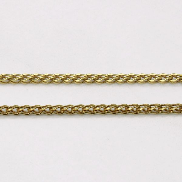 14k Yellow Gold Birdcage Link Chain | 18  | Discount