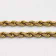 10k Yellow Gold Rope Chain | 18  | on Sale