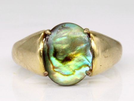 Abalone Shell Ring | 1.00ct | SZ 6.25 | Online Hot Sale