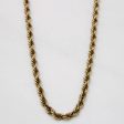 10k Yellow Gold Rope Chain | 22  | For Sale