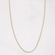 14k Yellow Gold Cable Chain | 17  | Sale