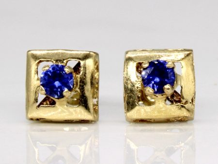 Sapphire Earrings | 0.16ctw | Online Hot Sale