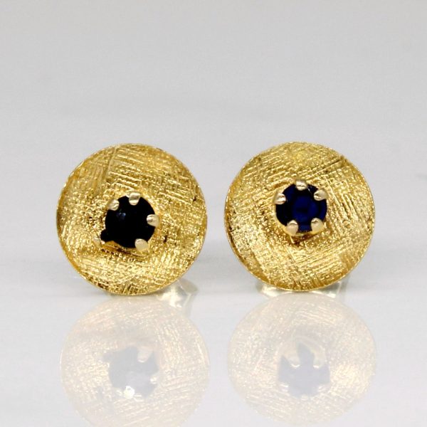 Sapphire Stud Earrings | 0.09ctw | Sale