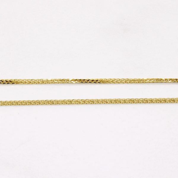 14k Yellow Gold Wheat Chain | 16  | For Discount