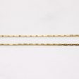 10k Yellow Gold Rectangle Link Chain Choker | 15  | on Sale