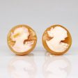 Shell Cameo Earrings | 5.00ctw | on Sale