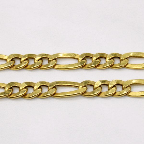 18k Yellow Gold Figarucci Chain | 20  | Discount