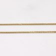 10k Yellow Gold Curb Chain | 20  | Hot on Sale