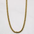 18k Yellow Gold Rope Chain | 16  | For Discount