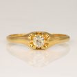 Birks  Vintage Old European Cut Diamond Ring | 0.20ct | SZ 9.25 | Supply