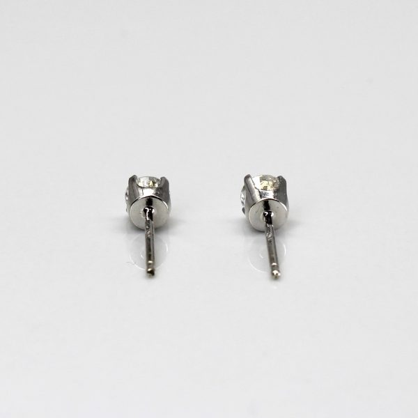 White Gold Diamond Stud Earrings | 0.36ctw | Hot on Sale