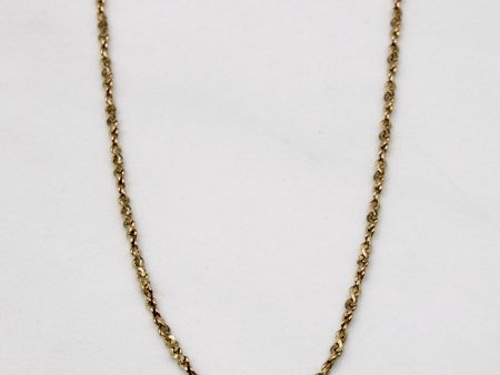 10k Yellow Gold Nugget Chain | 20  | Online