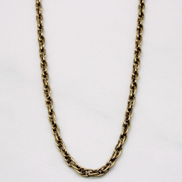 14k Yellow Gold Chain | 20  | Hot on Sale