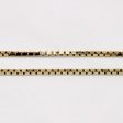 14k Yellow Gold Box Link Chain | 22  | Discount