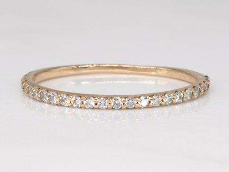 Diamond Half Eternity 14k Ring | 0.33ctw | SZ 6.25 | Sale