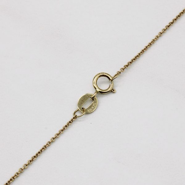 9k Yellow Gold Necklace | 18  | Discount