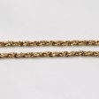 10k Yellow Gold Rope Chain Bracelet | 7.25  | For Discount