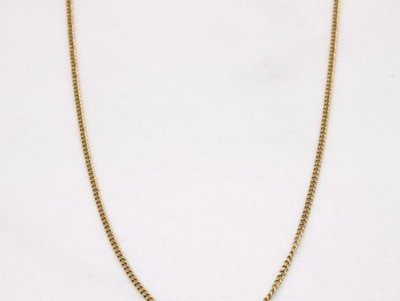 10k Yellow Gold Curb Chain | 20  | Hot on Sale