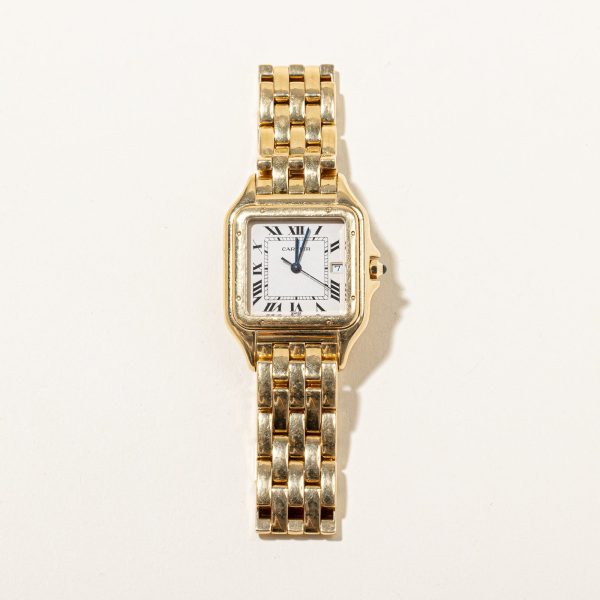 Cartier  Panthère de Cartier Watch Medium Model | 18k Yellow Gold | on Sale