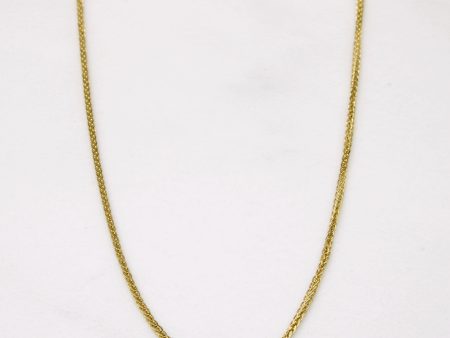 14k Yellow Gold Wheat Chain | 16  | For Discount