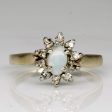 Opal & Diamond Ring | 0.15ct, 0.10ctw | SZ 4.5 | Online