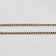 9k Yellow Gold Curb Link Chain | 18  | Sale