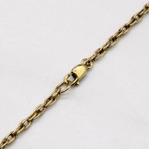 14k Yellow Gold Chain | 20  | Hot on Sale