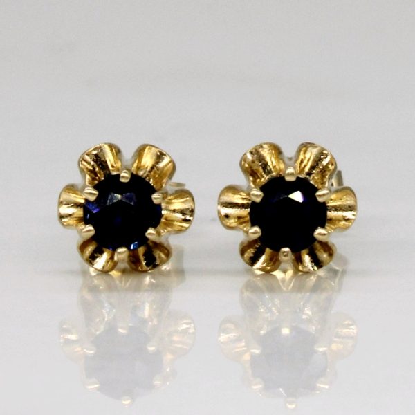 Sapphire Earrings | 0.18ctw | For Cheap