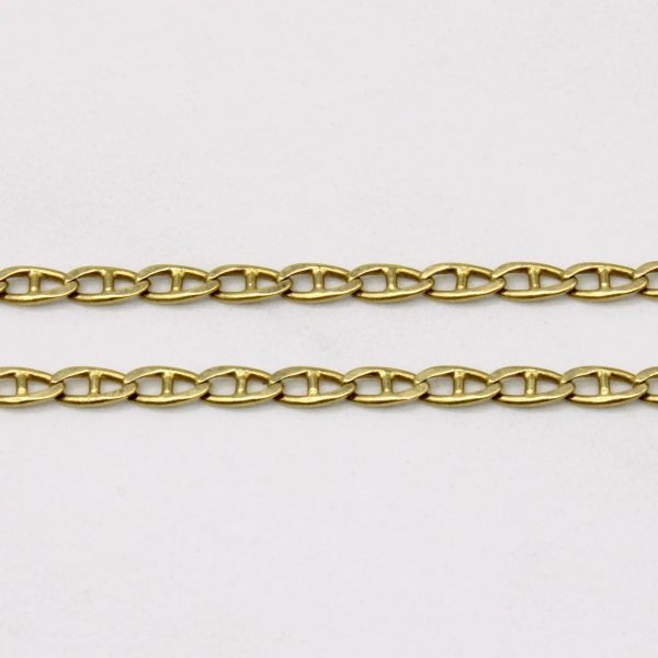 18k Yellow Gold Anchor Link Chain | 20  | Online