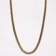 14k Yellow Gold Flat Link Chain | 16  | Sale