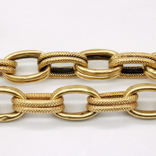 18k Yellow Gold Bracelet | 9  | For Cheap