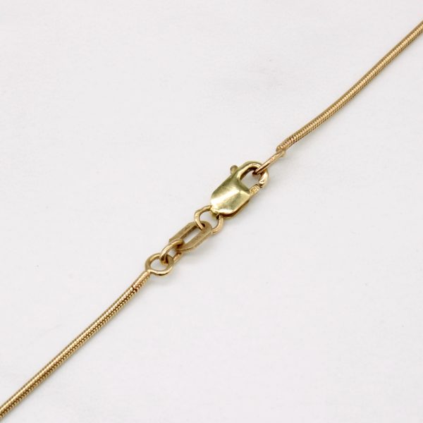 10k Yellow Gold Snake Chain | 20  | For Discount