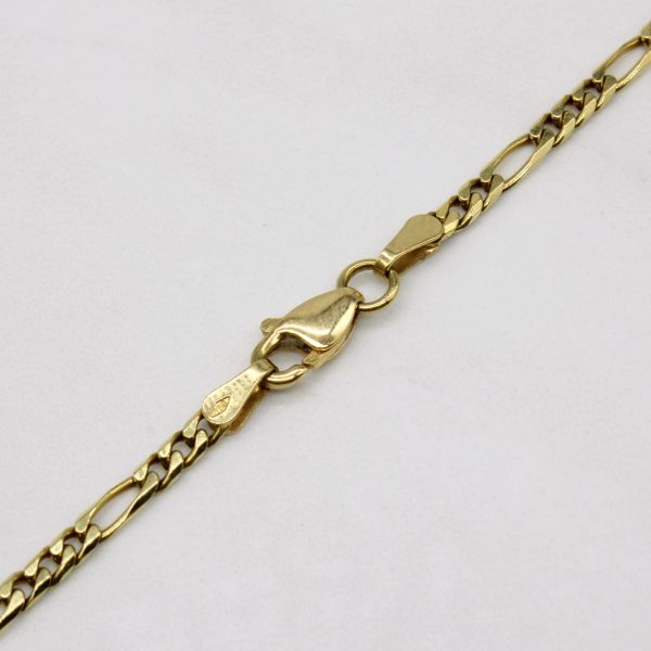 18k Yellow Gold Figarucci Chain | 18  | Online Hot Sale