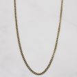 9k Yellow Gold Curb Link Chain | 18  | Sale