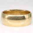 10k Yellow Gold Wide Band | SZ 9.75 | For Discount