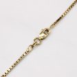 14k Yellow Gold Box Link Chain | 22  | Discount