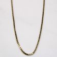 14k Yellow Gold Box Link Chain | 22  | Discount