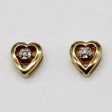 Diamond Heart Earrings | 0.02ctw | Hot on Sale