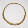 18k Yellow Gold Woven Link Chain | 17  | Online Hot Sale