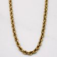 10k Yellow Gold Rope Chain | 18  | on Sale