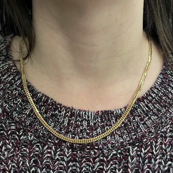 18k Yellow Gold Curb Chain | 20  | Online