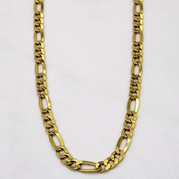 18k Yellow Gold Figarucci Chain | 20  | Discount