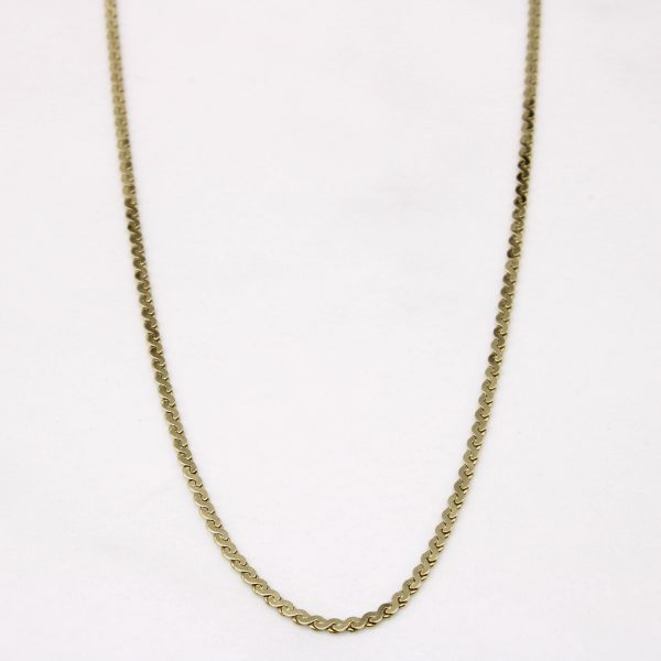 10k Yellow Gold S Link Chain | 19  | Online Hot Sale