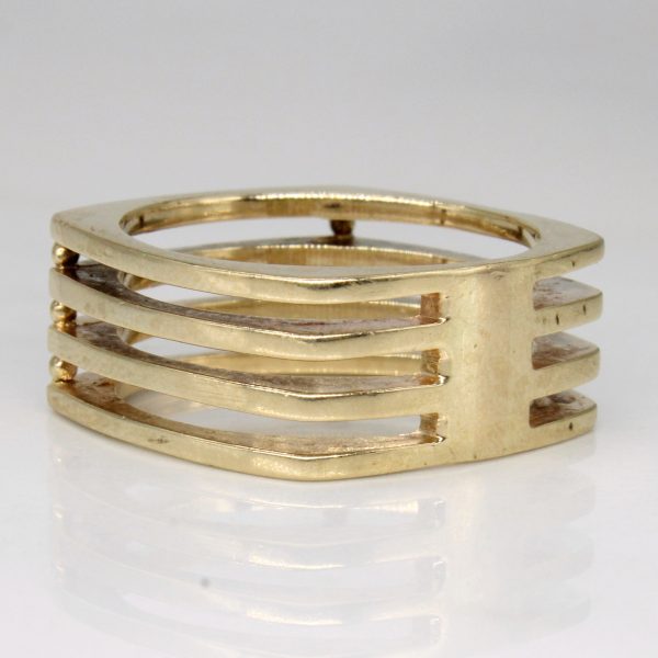 10k Yellow Gold Ring | SZ 10 | Hot on Sale