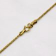 21k Yellow Gold Tube Chain | 18  | Discount