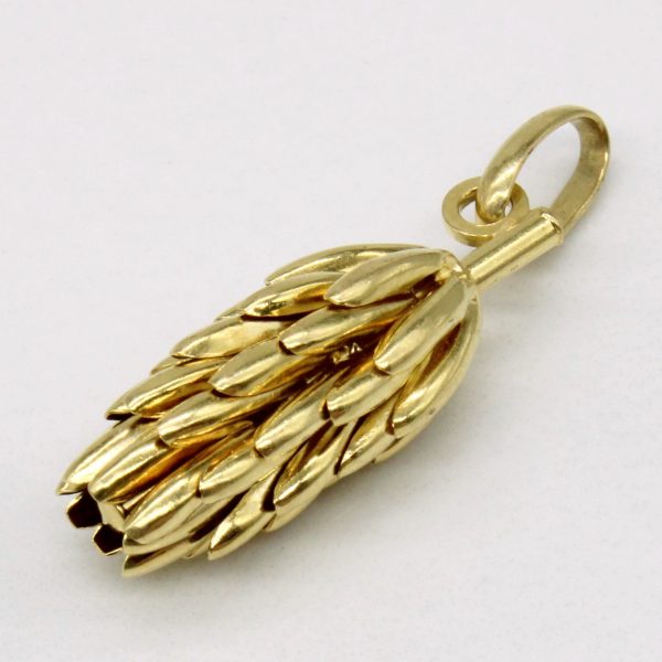 18k Yellow Gold Pendant Online Sale