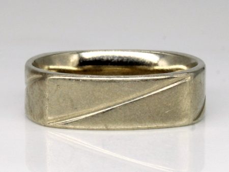 10k White Gold Ring | SZ 8.5 | on Sale