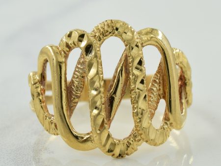 10k Yellow Gold Ring | SZ 8.75 | Online Hot Sale