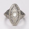 18k White Gold  Diamond Ring| 0.15ct | Sz 4.25 Supply