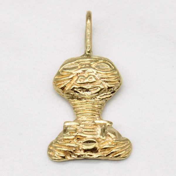 14k Yellow Gold E.T. Pendant For Cheap